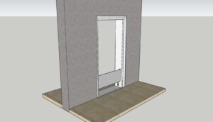 Folding door threshold - handicap accessibility 3